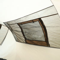 Outdoor Tunnel Tent, Foldable Camping Tent, Portable Large Capacity Rainproof Shelter for 4-6 People