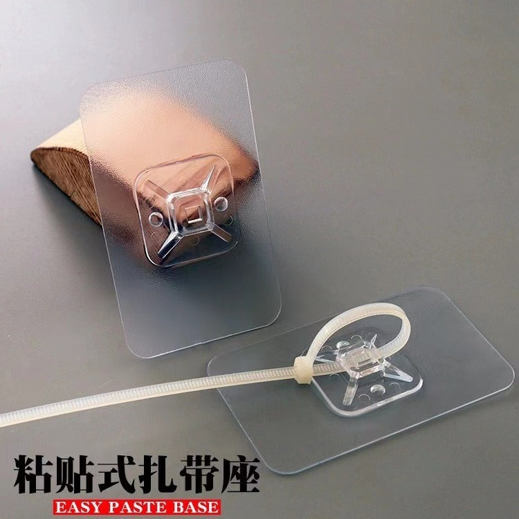Self-Adhesive Cable Tie Mounts for Wire Management