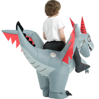 Inflatable Dragon Dinosaur Costume for Kids Halloween