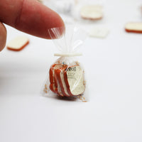 Dollhouse Miniature Sliced Toast Bread Model for OB11 BJD Dolls