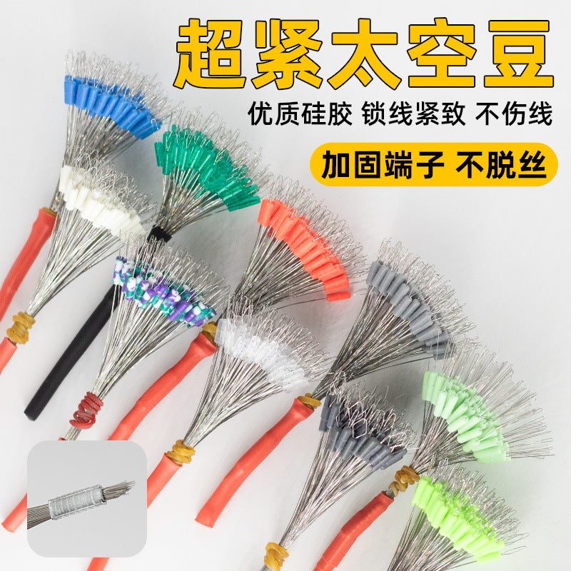 Reinforced Silicone Space Beans for Fishing Floats - Anti-Tangle Stopper