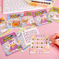 Mini Challenge Game Books for Kids, Educational Reward Gifts for Students and Kindergarteners