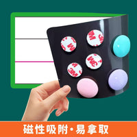 Erasable English Teaching Whiteboard Sticker for Sentence and Word Practice