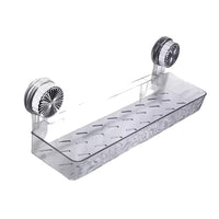 Suction Cup Wall-Mounted Bathroom Storage Shelf for Toilet and Washbasin