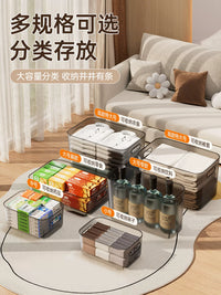 Clear Stackable Storage Bins with Lids for Toys, Clothes, and Home Organization