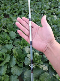 Fiberglass Lure Fishing Rod 1.8m-2.7m Solid Section Spinning Sea Rod