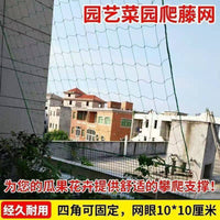Heavy-Duty Plant Climbing Net for Fruits, Vegetables, and Flowers - Garden Trellis Netting for Courtyards and Farms