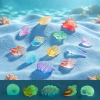Luminous Ocean Shells & Conches for Aquarium & DIY Decor