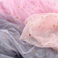 Star Sequin Mesh Fabric for Stage Decor and DIY Crafts