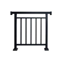 Balcony Railing Villa Courtyard Terrace Safety Fence Anti-fall Iron Art Guardrail