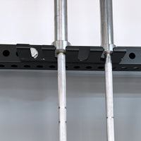 Barbell Bar Storage Hooks for Squat Racks, Single Tooth J-Hooks, Fitness Equipment Accessories