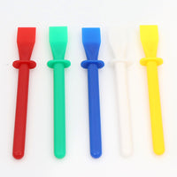 Flexible Plastic Palette Knife for Oil Painting, DIY Crafts, Leatherwork, and Adhesive Application