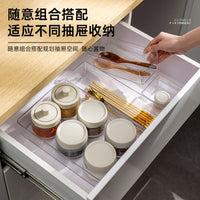 Clear Desktop Drawer Organizer for Office and Vanity