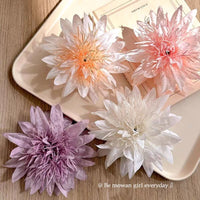 Anemone Flower Hair Clip for Buns and Side Styling