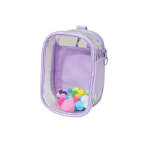 Clear PVC Doll Display Bag for Cotton Dolls and Plush Toys, Ideal for Conventions and Outings