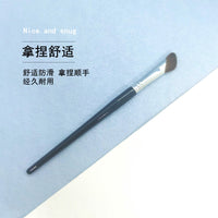 MEIZ Professional Angled Nose Contour Brush for Blending and Shading, Pony Hair