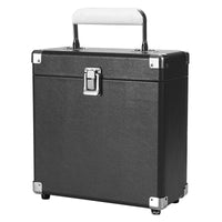Vintage Solid Wood LP Vinyl Record Storage Case 12-inch CD Storage Box Protective Holder