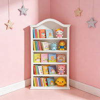 Miniature Dollhouse Bookshelf Figurine Ornament for Living Room Desktop Decor