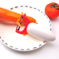 Magnetic Bottle Opener & Stainless Steel Peeler, Multifunctional Vegetable Fruit Potato Carrot Peeler, Kitchen Tool