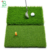 Foldable Dual-Turf Golf Hitting Mat for Indoor Practice