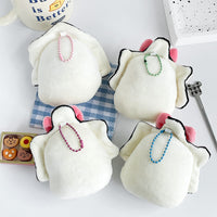 Cute Japanese Oyster Plush Keychain Bag Charm