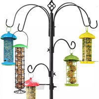 Outdoor Bird Feeder Pole Kit for Wild Birds - Garden Decoration & Hanging Feeder Stand