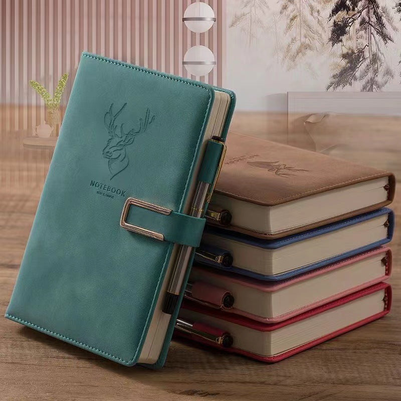 A5 Extra Thick Soft Cover Notebook for Business, Work, and Journaling