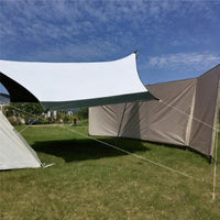Outdoor Camping Windbreak Screen Portable Foldable Privacy Wall for Bonfire BBQ