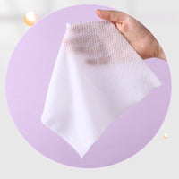 Disposable Facial Cleansing Towel Roll, Pearl Texture Non-Woven Cotton Soft Towel for Beauty Salons
