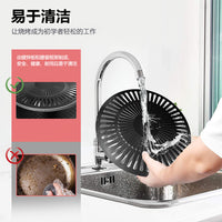 Outdoor Camping BBQ Grill and Hot Pot with Charcoal Brazier for Indoor Heating