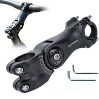 Adjustable Bicycle Handlebar Stem Riser with Extension Mount for Charging