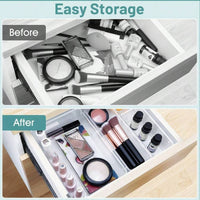 2026 Model B4301 TEMU Export Plastic Drawer Organizer Set for Office Desks