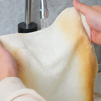 Bamboo Fiber Dishcloths Non-Stick Oil Double-Layer Cleaning Cloth for Kitchen