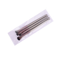 4-Piece Eye Makeup Brush Set for Eyeshadow, Nose Contour, and Highlight