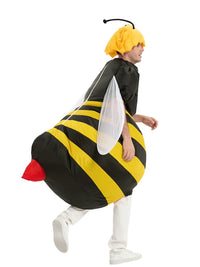 Inflatable Bee Mascot Costume for Adults - Bumblebee Cartoon Character Outfit for Parties, Events, Cosplay