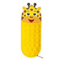 Silicone Decompression Pencil Case for Kids, Multifunctional Stationery Box