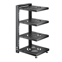Adjustable 3-Tier Pot and Pan Organizer Rack for Kitchen Cabinet and Under-Sink Storage
