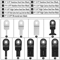 100-Piece Universal Oscillating Saw Blade Set for Multi-Tool