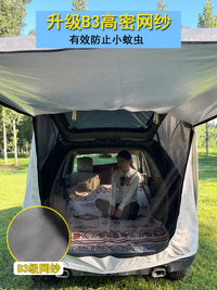 SUV/MPV Car Tailgate Tent for Camping, Portable, Sunshade, No-Build Quick Setup