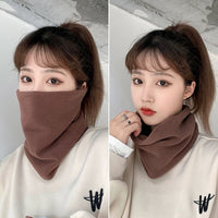 Unisex Fleece Neck Warmer for Winter Cycling and Outdoor Activities