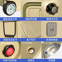 Youku Pingsheng Professional PU Insulated Cooler Box for Outdoor Fishing Camping and Commercial Use