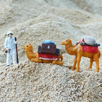 Miniature Desert Animal Figurines for Micro Landscape and Garden Decor