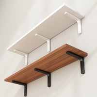 Wall Mounted Solid Wood Floating Shelf for Storage and Display