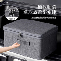 Premium Foldable Car Trunk Organizer Storage Box