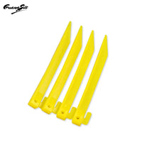 Heavy-Duty T-Type Plastic Tent Stakes for Outdoor Camping and Wind Rope Fixing