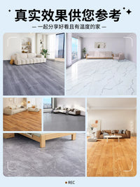 4m Wide PVC Flooring Roll for Home, Thickened Wear-Resistant Non-Slip Plastic Floor Mat