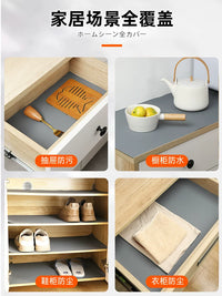 Waterproof Non-Slip Drawer Liner for Kitchen Cabinets, Wardrobes, and Refrigerators
