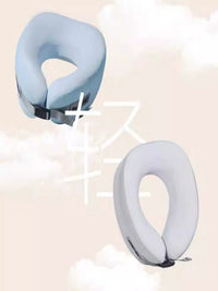 Bansyin Memory Foam U-Shaped Neck Pillow for Travel and Sleep