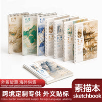 Premium Sketchbook with Spiral Binding, Thick Paper for Drawing and Sketching