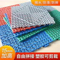 Interlocking PVC Anti-Slip Drainage Mat for Kitchen & Bathroom